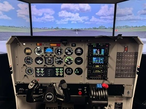 Frasca Simulator Cockpit